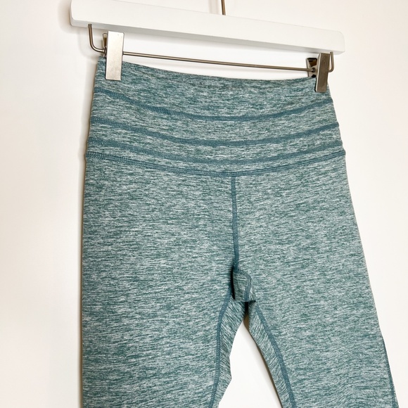 Free People Leggings FP Movement Swerve Heather Green - Picture 4 of 9